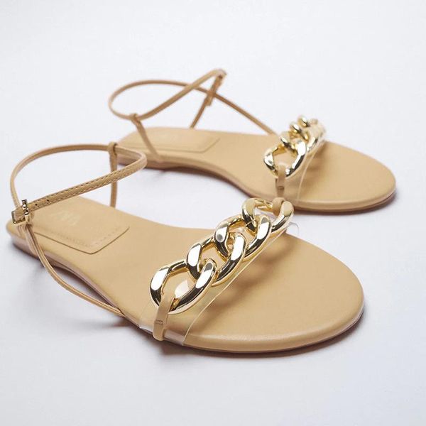 sandals zar woman 2021 flat shoes spring summer round toe metal chain buckle outer wear plus size 41 and slippers women, Black
sandals zar woman 2021 flat shoes spring summer round toe metal chain buckle outer wear plus size 41 and slippers women, Black
