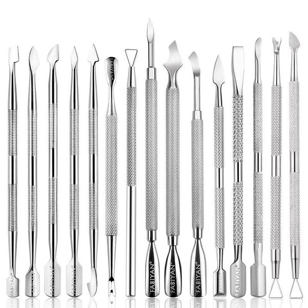 cuticle pushers stainless steel pusher remover spoon trimmer metal double sided finger dead skin push nail art manicure pedicure tool
cuticle pushers stainless steel pusher remover spoon trimmer metal double sided finger dead skin push nail art manicure pedicure tool