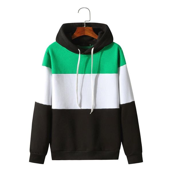 men's hoodies & sweatshirts men's fashion solid color patchwork sportswear male hoody casual drawstring long sleeved, Black
men's hoodies & sweatshirts men's fashion solid color patchwork sportswear male hoody casual drawstring long sleeved, Black