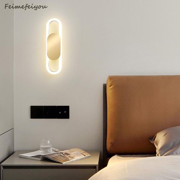nordic led bedroom bedside lamp simple modern light luxury wall creative personality living room background
nordic led bedroom bedside lamp simple modern light luxury wall creative personality living room background