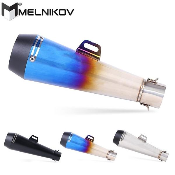 motorcycle exhaust system universal 38-51mm scooter pipe escape gp pot muffler for most motocross dirt bike moto atv
motorcycle exhaust system universal 38-51mm scooter pipe escape gp pot muffler for most motocross dirt bike moto atv