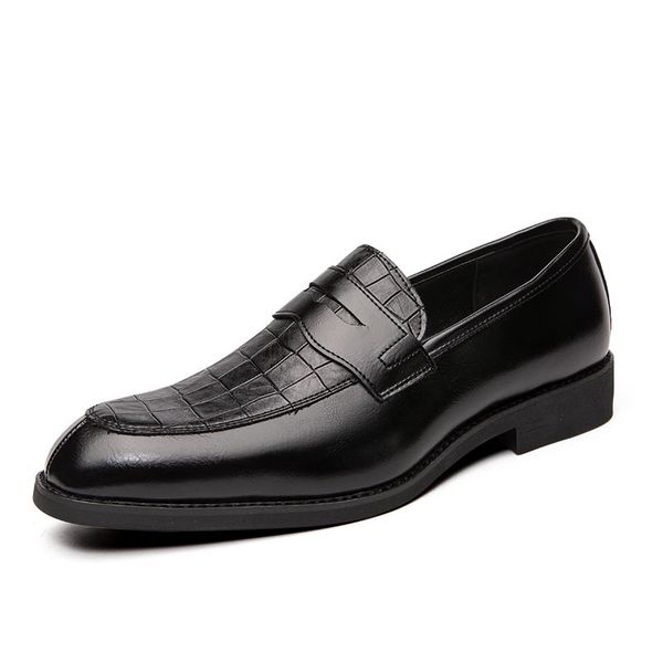 retro fashion pointed mens dress shoes slip on loafers business casual men leather oxford shoes moccasins sapatos para hombre, Black
retro fashion pointed mens dress shoes slip on loafers business casual men leather oxford shoes moccasins sapatos para hombre, Black