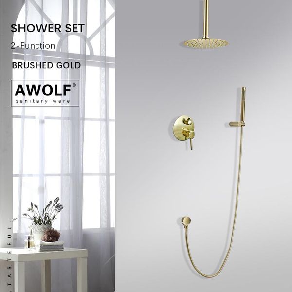 bathroom shower set solid brass brushed gold wall mounted simplicity embedded shower bath system faucet tap ah3021
bathroom shower set solid brass brushed gold wall mounted simplicity embedded shower bath system faucet tap ah3021