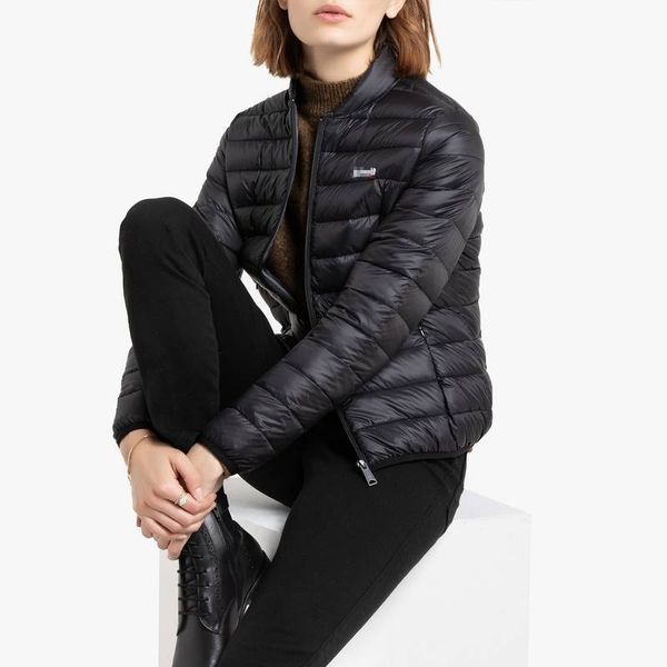 women's new classic business commuting outdoor leisure short zipper wearing warm autumn and winter down jacket, Black
women's new classic business commuting outdoor leisure short zipper wearing warm autumn and winter down jacket, Black