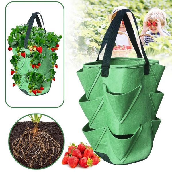 grow container bag diy planter pe fabrics planting vegetable gardening thicken pot garden tool planters & pots
grow container bag diy planter pe fabrics planting vegetable gardening thicken pot garden tool planters & pots