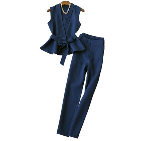 women's tracksuits fashion vest suit women summer high-quality ladies temperament two-piece small incense sleeveless pants sets, Gray
women's tracksuits fashion vest suit women summer high-quality ladies temperament two-piece small incense sleeveless pants sets, Gray