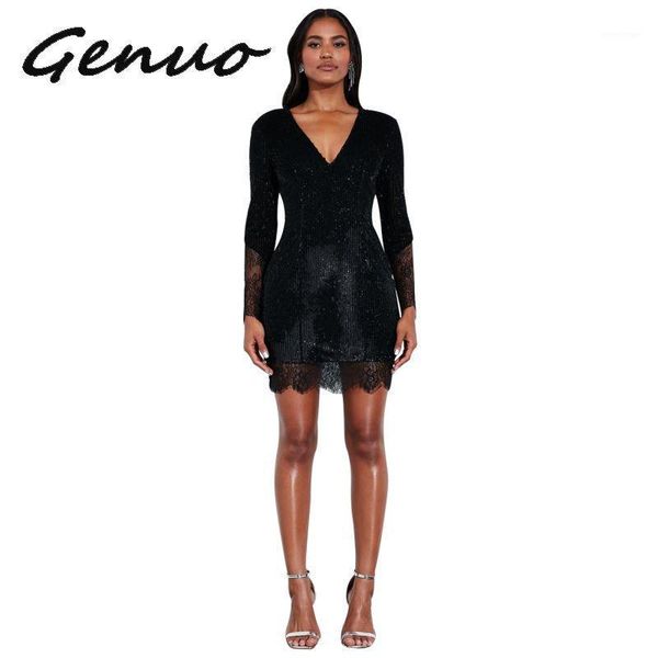 casual dresses genuo black see through lace bodycon mini dress women autumn winter long sleeve v neck party night club 2021, Black;gray
casual dresses genuo black see through lace bodycon mini dress women autumn winter long sleeve v neck party night club 2021, Black;gray