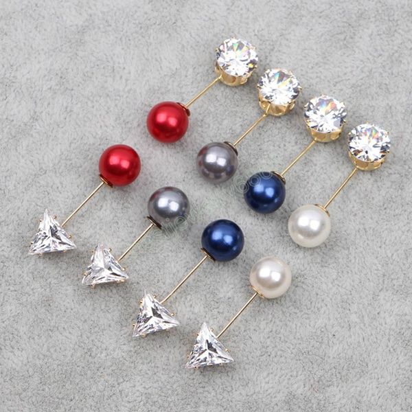 fashion pearl brooch for women anti-exposure pin sweater coat decoration pin zircon jewelry cardigan brooches accessories, Gray
fashion pearl brooch for women anti-exposure pin sweater coat decoration pin zircon jewelry cardigan brooches accessories, Gray