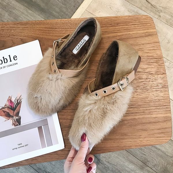 sandals winter 2021 fashion flat-bottomed rabbit fur round toe peas shoes plus veet to keep warm all-match work women's shoe, Black
sandals winter 2021 fashion flat-bottomed rabbit fur round toe peas shoes plus veet to keep warm all-match work women's shoe, Black