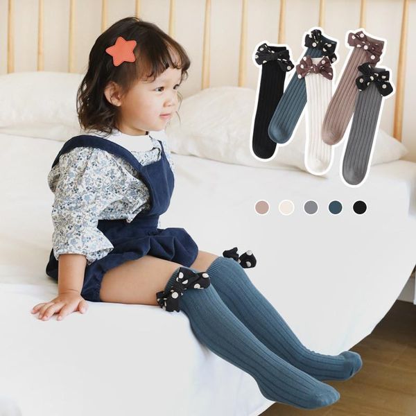 socks autumn spring children ribbed knit tube with dot bow-knot baby girls casual sweet anti-slip soft warm calf, Pink;yellow
socks autumn spring children ribbed knit tube with dot bow-knot baby girls casual sweet anti-slip soft warm calf, Pink;yellow