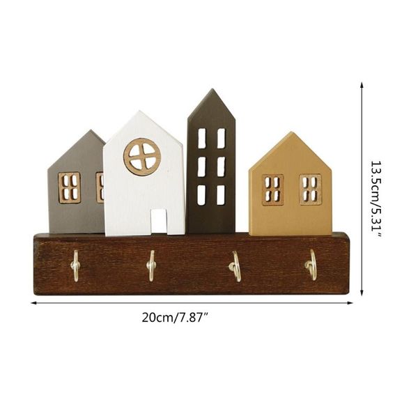 hooks & rails retro european town wooden wall coat rack keychain hook clothes storage organizer metal for hanging home
hooks & rails retro european town wooden wall coat rack keychain hook clothes storage organizer metal for hanging home