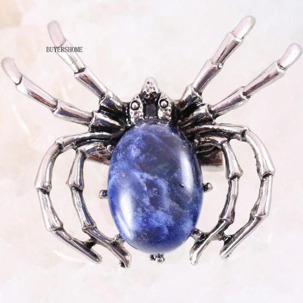 spider brooch natural stone blue sodalite cab cabochon bead pendant for men women jewelry gift 1pcs k706 pins, brooches, Gray
spider brooch natural stone blue sodalite cab cabochon bead pendant for men women jewelry gift 1pcs k706 pins, brooches, Gray