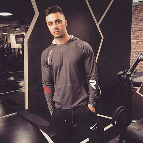 muscle brother tracksuits men's spring autumn hooded t-shirt fitness leisure sports coat thin long sleeve sweater and hoodie, Gray
muscle brother tracksuits men's spring autumn hooded t-shirt fitness leisure sports coat thin long sleeve sweater and hoodie, Gray