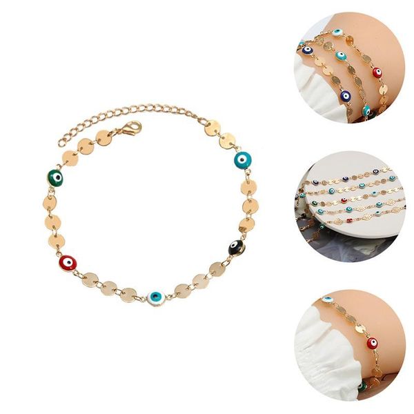 charm bracelets 1 pc evil-eyes bracelet adjustable golden exquisite jewelry wish friendship gift, Golden;silver
charm bracelets 1 pc evil-eyes bracelet adjustable golden exquisite jewelry wish friendship gift, Golden;silver