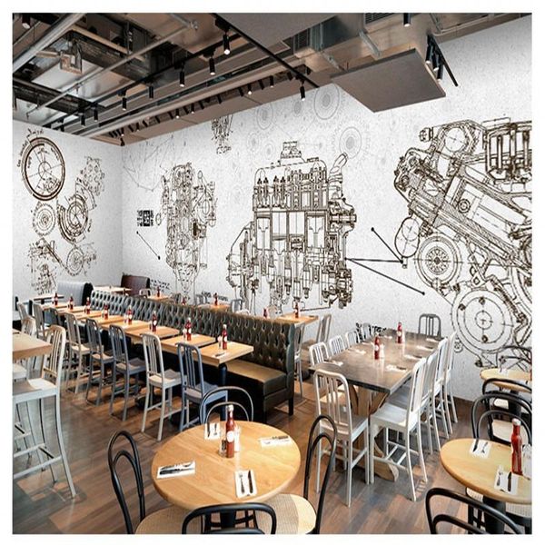 wallpapers drop wallpaper 3d industrial style auto parts hand painted lines metal machinery ktv network bar tea shop
wallpapers drop wallpaper 3d industrial style auto parts hand painted lines metal machinery ktv network bar tea shop