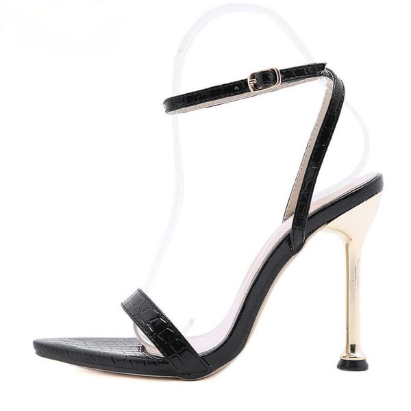 sandals 2021 ankle strap green women's high heels 11cm pointed toe female party shoes, Black
sandals 2021 ankle strap green women's high heels 11cm pointed toe female party shoes, Black