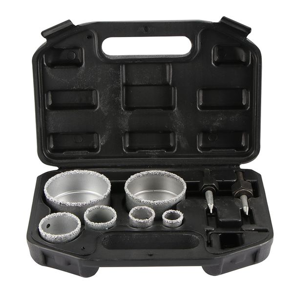 1set 22 28 35 44 68 and 73 mm for tile ceramic marble glass diamond coated hole saw drill bit tool set
1set 22 28 35 44 68 and 73 mm for tile ceramic marble glass diamond coated hole saw drill bit tool set
