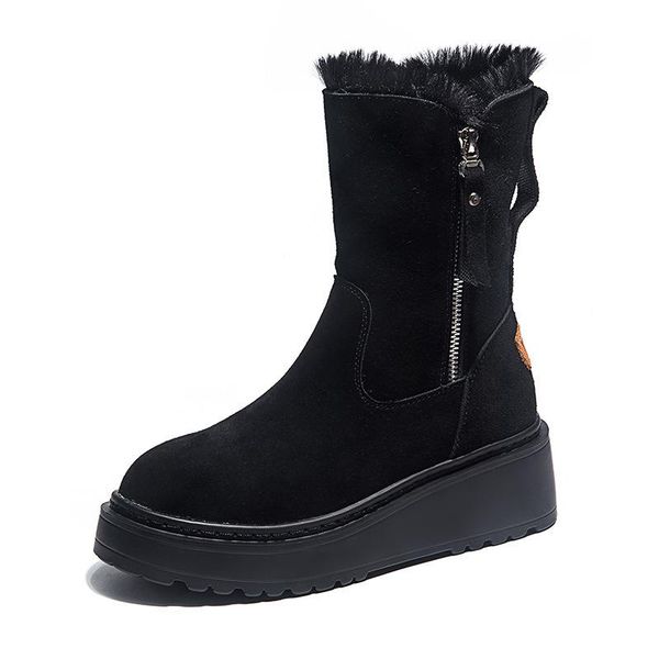 boots 2021 winter snow women thick-soled velvet non-slip warm fashion women's, Black
boots 2021 winter snow women thick-soled velvet non-slip warm fashion women's, Black