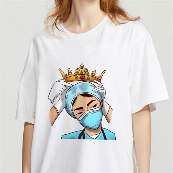 harajuku and women summer mens t shirts nurse print casual female for lady short sleeve tee woman, White;black
harajuku and women summer mens t shirts nurse print casual female for lady short sleeve tee woman, White;black