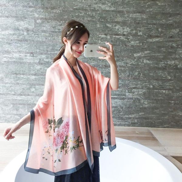 scarves spring summer women's printed long sunscreen lady national style scarf fashion soft outside sun shade shawl h3020, Blue;gray
scarves spring summer women's printed long sunscreen lady national style scarf fashion soft outside sun shade shawl h3020, Blue;gray