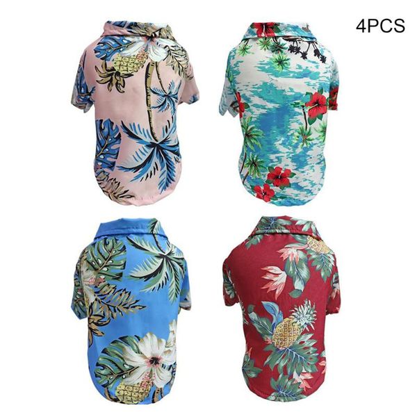 dog apparel 4pcspet beach shirt summer soft floral printed sleeveless pullover for cat m/l/xl pet t-shirt clothes
dog apparel 4pcspet beach shirt summer soft floral printed sleeveless pullover for cat m/l/xl pet t-shirt clothes