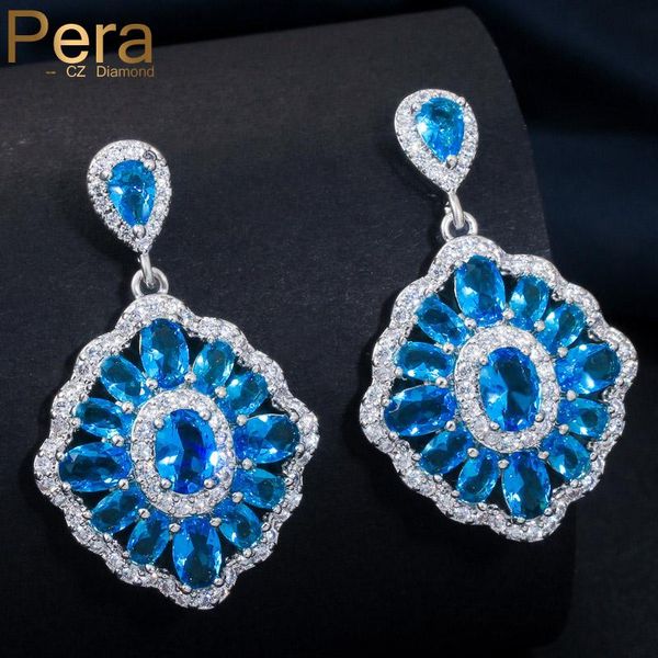 dangle & chandelier pera unique light blue big cubic zircon crystal design fashion women party long dangling drop earrings jewelry for femal, Silver
dangle & chandelier pera unique light blue big cubic zircon crystal design fashion women party long dangling drop earrings jewelry for femal, Silver