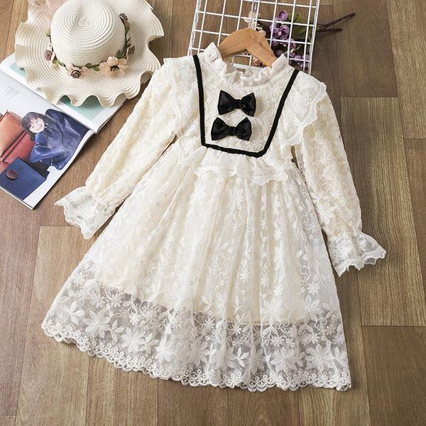 girl's dresses long sleeve dress for girls autumn lace bowtie mesh flowers floral princess full thicken elegant hollow out zipper 2021, Red;yellow
girl's dresses long sleeve dress for girls autumn lace bowtie mesh flowers floral princess full thicken elegant hollow out zipper 2021, Red;yellow