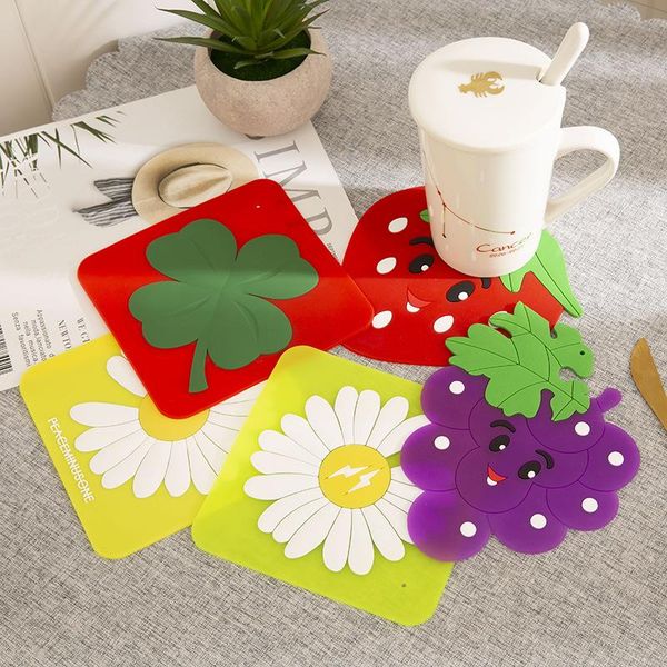 mats & pads colorful fruit shape silicone drink cup placemat coffee non-slip mat heat insulation table
mats & pads colorful fruit shape silicone drink cup placemat coffee non-slip mat heat insulation table