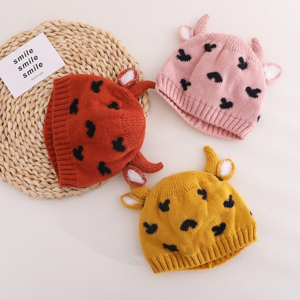 caps & hats cow print baby hat with ear autumn winter warm thick kid knitted cap for girl boy cartoon animal born toddler bonnet, Yellow
caps & hats cow print baby hat with ear autumn winter warm thick kid knitted cap for girl boy cartoon animal born toddler bonnet, Yellow