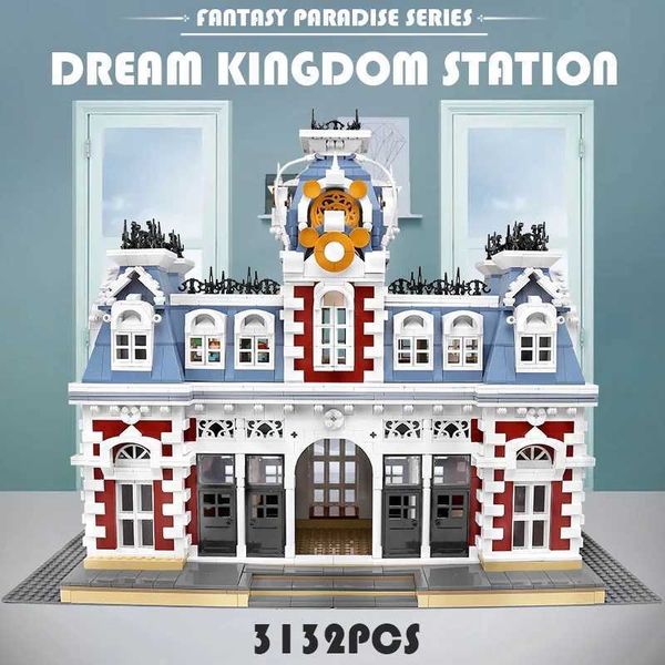 mould king 11004 street view house constructor the station of the dreamland set educational toys building blocks for children
mould king 11004 street view house constructor the station of the dreamland set educational toys building blocks for children
