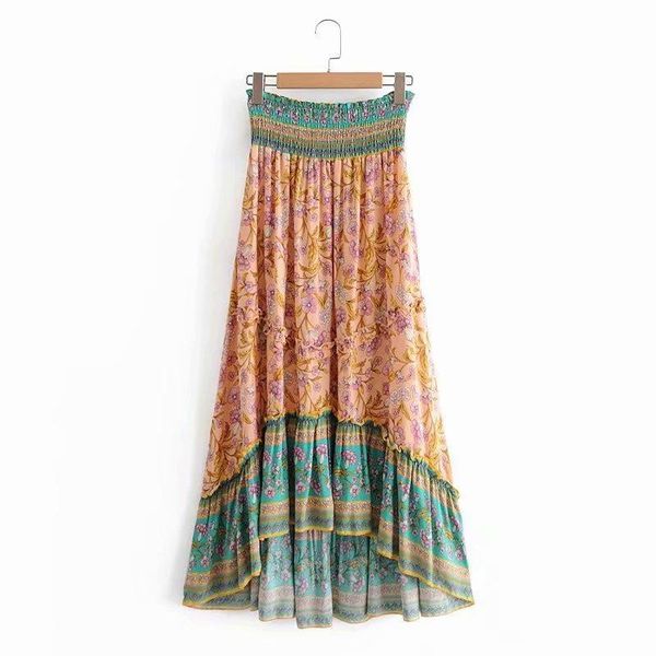skirts puwd casual woman bohemian cotton skirt 2021 summer ladies high waiste stretchy female irregular ruffles beach, Black
skirts puwd casual woman bohemian cotton skirt 2021 summer ladies high waiste stretchy female irregular ruffles beach, Black