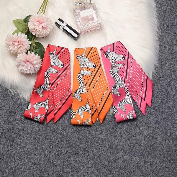 scarves slim and small long silk scarf female wild spring autumn tied bag ribbon korean headdress tiehair band, Blue;gray
scarves slim and small long silk scarf female wild spring autumn tied bag ribbon korean headdress tiehair band, Blue;gray