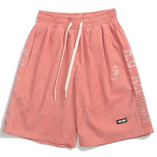 men's shorts summer men corduroy hip hop letter embroidery 2021 harajuku streetwear casual baggy short pants male fashion trousers, White;black
men's shorts summer men corduroy hip hop letter embroidery 2021 harajuku streetwear casual baggy short pants male fashion trousers, White;black