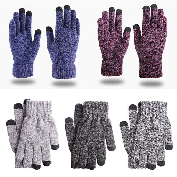 hats, scarves & gloves sets winter autumn men women thicken wool cashmere mitten touch screen knitted warmer couple outdoors anti-slip, Blue;gray
hats, scarves & gloves sets winter autumn men women thicken wool cashmere mitten touch screen knitted warmer couple outdoors anti-slip, Blue;gray