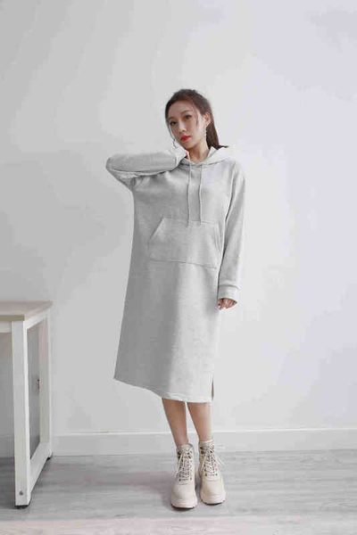 winter dress women's circle cotton dress europe and america loose large size kangaroo pocket middle length pullover casual dress y1204, Black;gray
winter dress women's circle cotton dress europe and america loose large size kangaroo pocket middle length pullover casual dress y1204, Black;gray