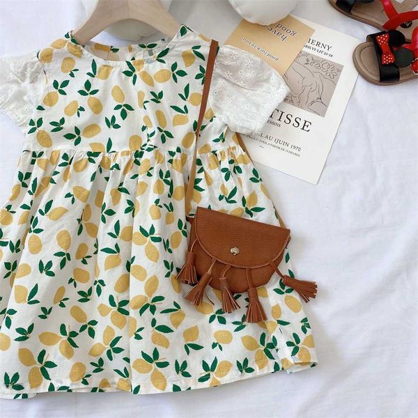 summer girls fresh cotton dress for kids casual clothing lovely print pattern lemon a-line lace patchwork sundress 210529, Red;yellow
summer girls fresh cotton dress for kids casual clothing lovely print pattern lemon a-line lace patchwork sundress 210529, Red;yellow