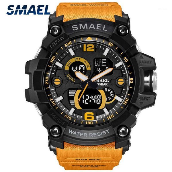 brand mens military sports watches for men dual display wristwatches electronic digital 12/24 hour luxury clock swatch, Slivery;brown
brand mens military sports watches for men dual display wristwatches electronic digital 12/24 hour luxury clock swatch, Slivery;brown