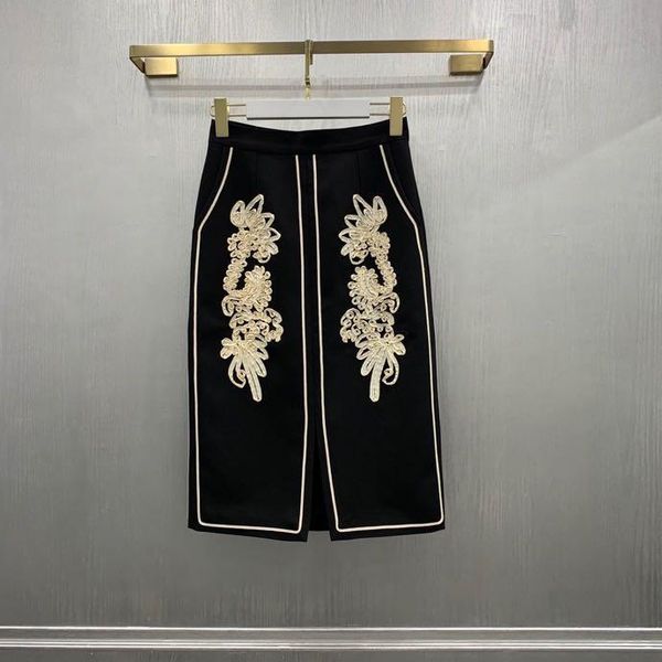skirts fashion zk01526 2021 runway luxury european design party style women's clothing, Black
skirts fashion zk01526 2021 runway luxury european design party style women's clothing, Black