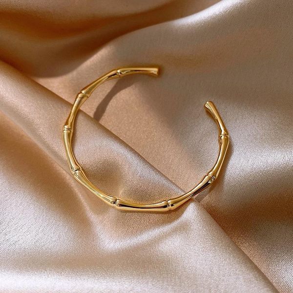 bangle yunao jewelry bamboo open bracelet female 2021 trendy personality temperament simple net red hand, Black
bangle yunao jewelry bamboo open bracelet female 2021 trendy personality temperament simple net red hand, Black