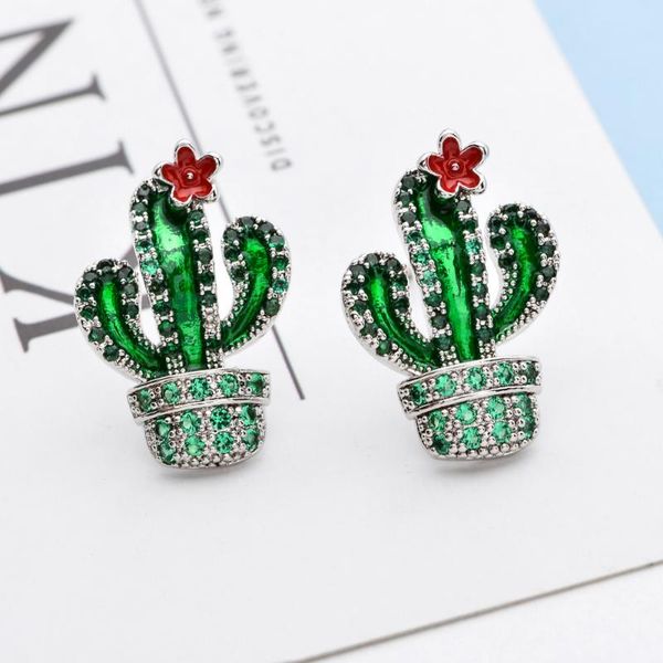 fashionable plant cactus cube zirconia earrings,women long earrings for women/girls swing girl's party jewellery dangle & chandelier, Silver
fashionable plant cactus cube zirconia earrings,women long earrings for women/girls swing girl's party jewellery dangle & chandelier, Silver