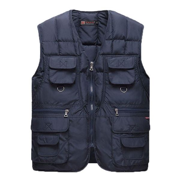 men's vests 2021 cotton warm vest man winter with many pockets male sleeveless jacket men fashion zipper pro journalist waistcoat, Black;white
men's vests 2021 cotton warm vest man winter with many pockets male sleeveless jacket men fashion zipper pro journalist waistcoat, Black;white