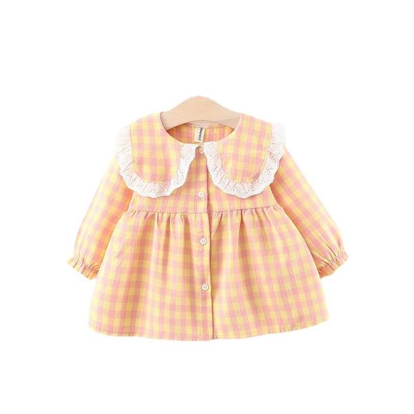 girl's dresses baby girls dress summer autumn casual lattice born princess party long sleeve costume toddler infant kids clothing, Red;yellow
girl's dresses baby girls dress summer autumn casual lattice born princess party long sleeve costume toddler infant kids clothing, Red;yellow