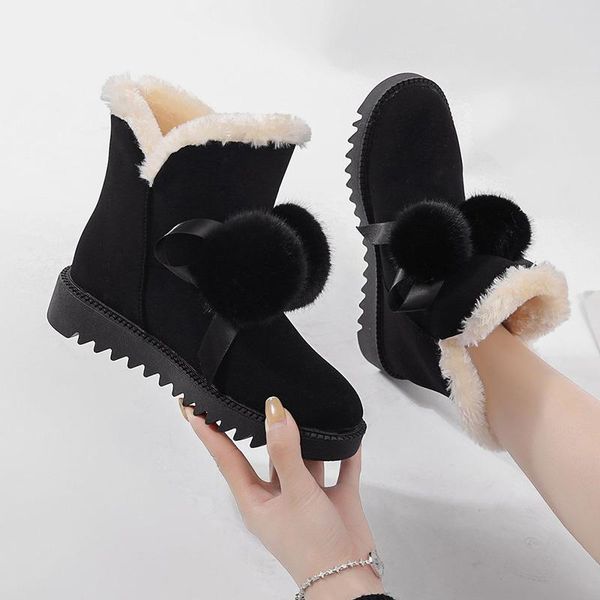 boots woman snow plush warm ankle for women winter waterproof female shoes booties, Black
boots woman snow plush warm ankle for women winter waterproof female shoes booties, Black