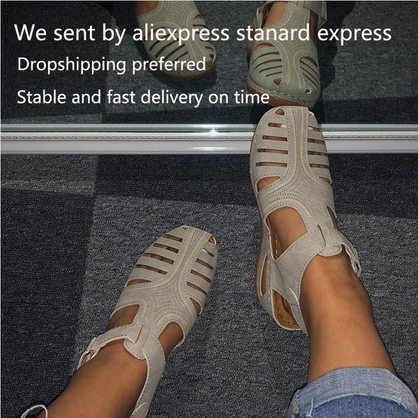 woman 2021 summer leather vintage sandals buckle casual sewing women retro sandalias female ladies platform shoes 36-46, Black
woman 2021 summer leather vintage sandals buckle casual sewing women retro sandalias female ladies platform shoes 36-46, Black