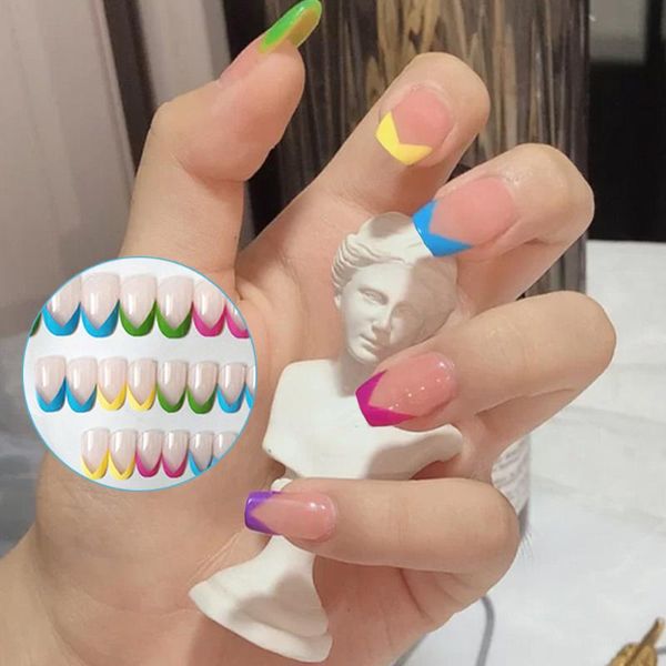 false nails 24pcs ballerina fake candy colors abstract art natural coffin press on nail tips abs full cover diy decor, Red;gold
false nails 24pcs ballerina fake candy colors abstract art natural coffin press on nail tips abs full cover diy decor, Red;gold