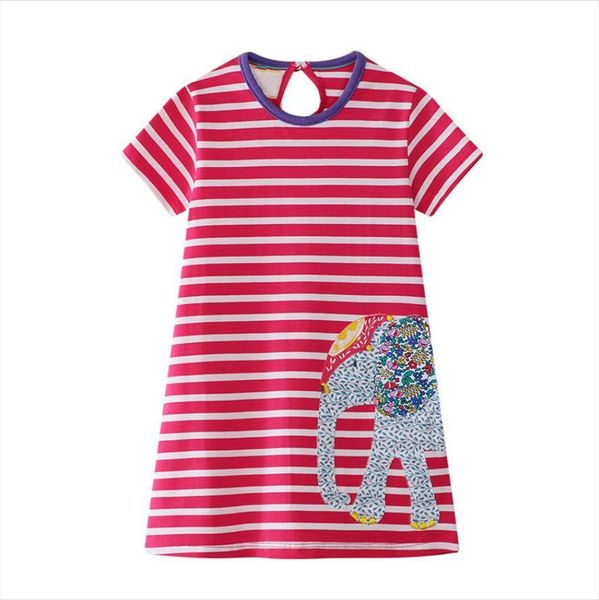 brand applique baby girls girl dresses summer princess cotton children tunic animals clothing stripe kids, Red;yellow
brand applique baby girls girl dresses summer princess cotton children tunic animals clothing stripe kids, Red;yellow