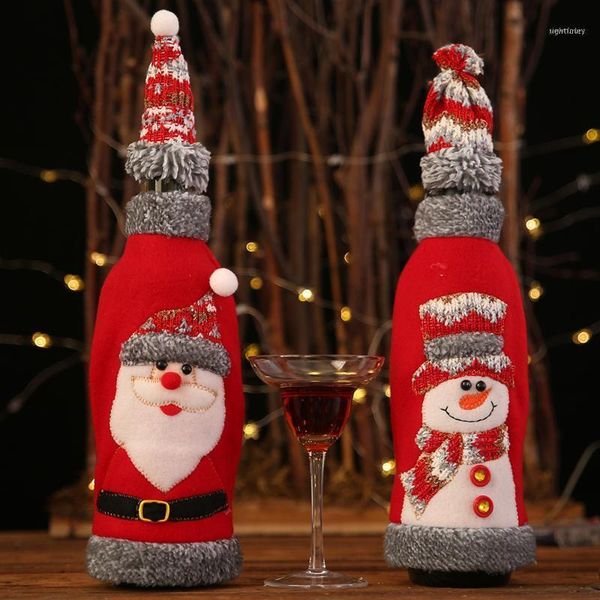 christmas decorations 2021 santa clause hat suit wine bottle cover bags ornament xmas party year decoration
christmas decorations 2021 santa clause hat suit wine bottle cover bags ornament xmas party year decoration
