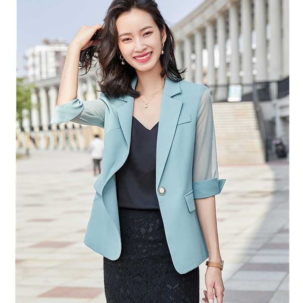 women's suits & blazers black suit jacket female spring and summer korean style slim chiffon mid-sleeve temperament waist short top, White;black
women's suits & blazers black suit jacket female spring and summer korean style slim chiffon mid-sleeve temperament waist short top, White;black