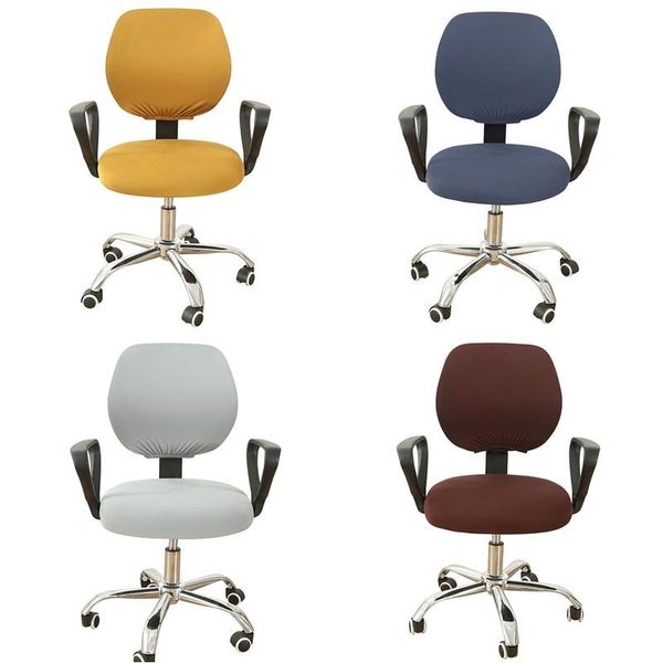 chair covers 2pcs/set computer cover elastic spandex pc study room game office armchair protector seat slipcovers
chair covers 2pcs/set computer cover elastic spandex pc study room game office armchair protector seat slipcovers