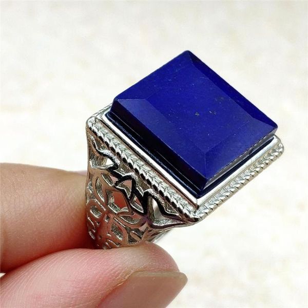cluster rings genuine natural royal blue lapis lazuli ring gemstone adjustable 18x13mm oval 925 sterling silver bead, Golden;silver
cluster rings genuine natural royal blue lapis lazuli ring gemstone adjustable 18x13mm oval 925 sterling silver bead, Golden;silver